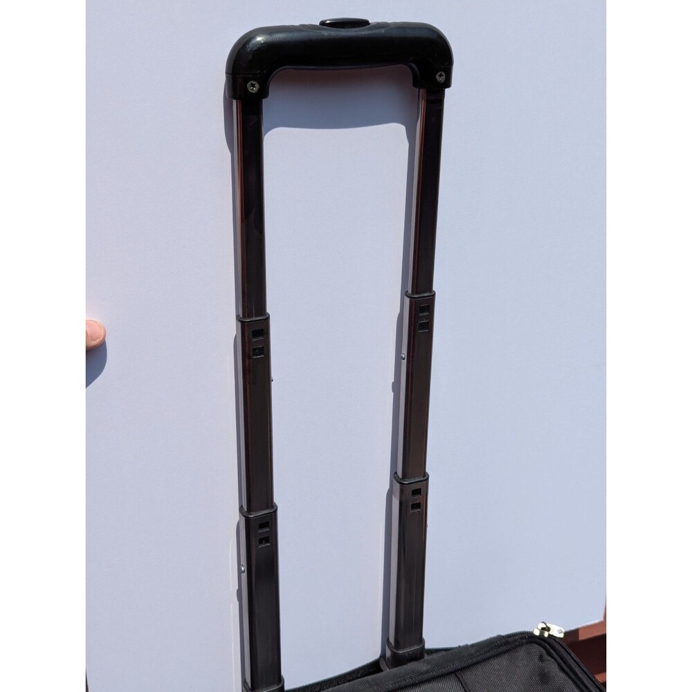 ATIVA Mobil-IT Rolling Briefcase Laptop Bag Carry On 18x16x13 Black Wheeled - Picture 10 of 16